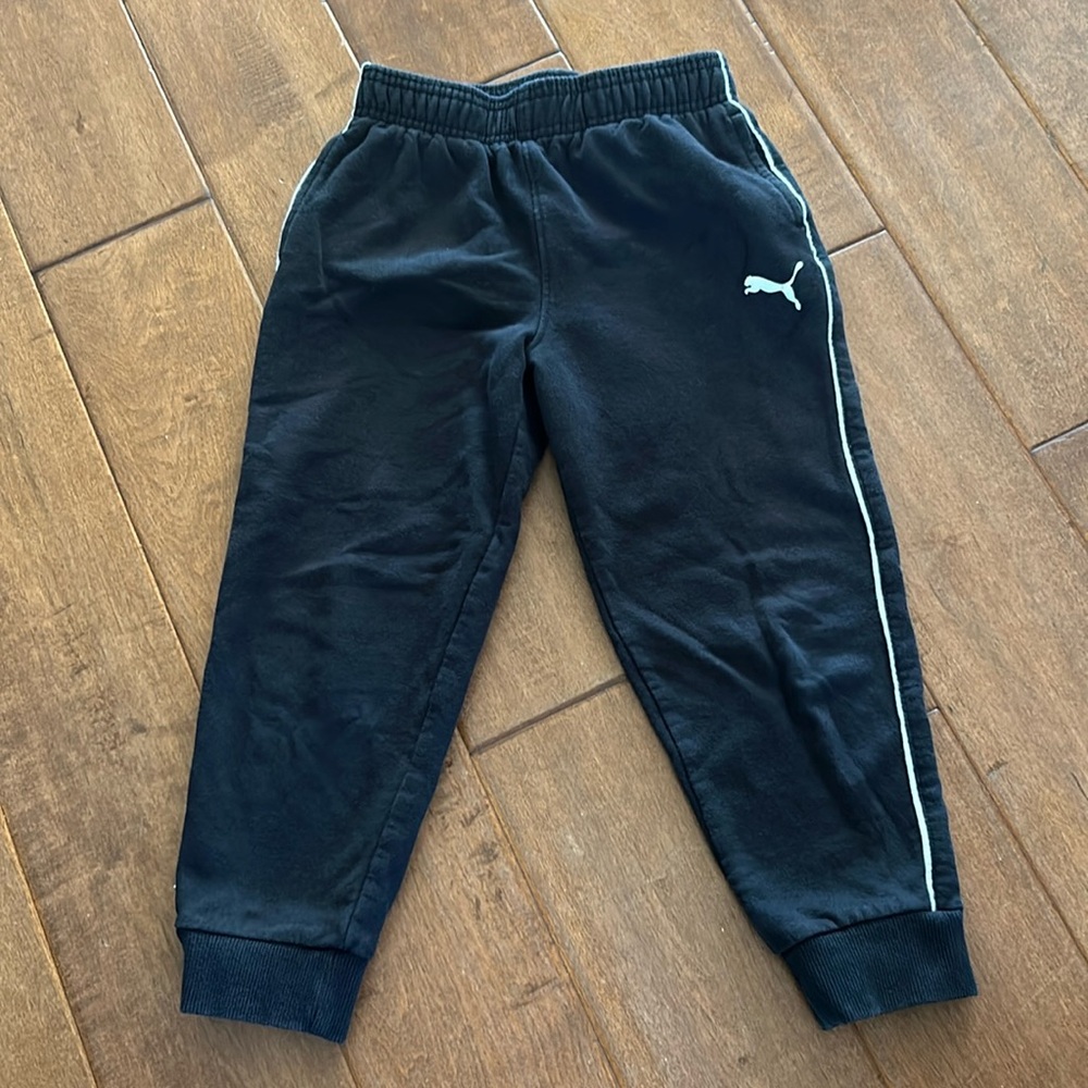 Puma Black Jogger Sweatpants